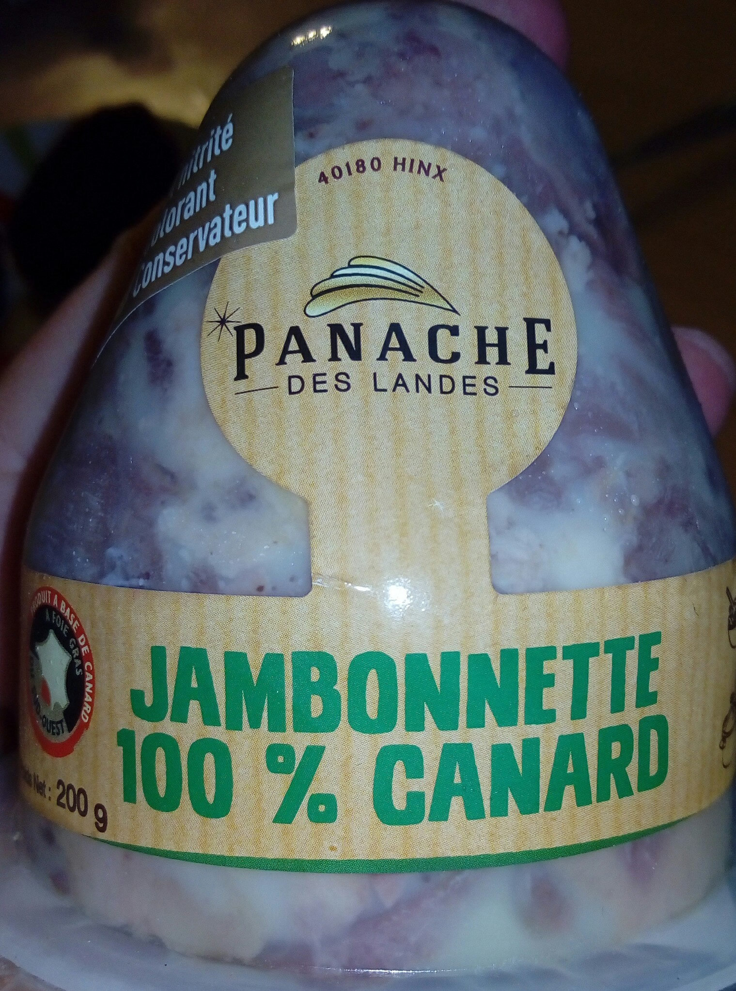 Jambonnette 100% canard - Product - fr