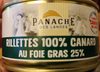 Rillettes 100% canard au foie gras 25% - Product