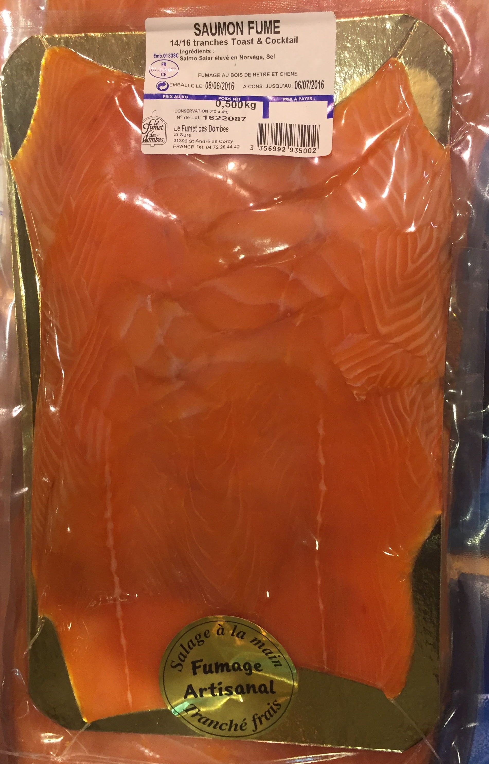 saumon fumé - Product - fr
