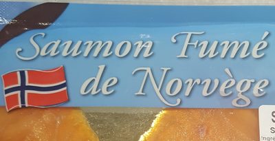 Saumon fumé de norvege - Ingredients - fr