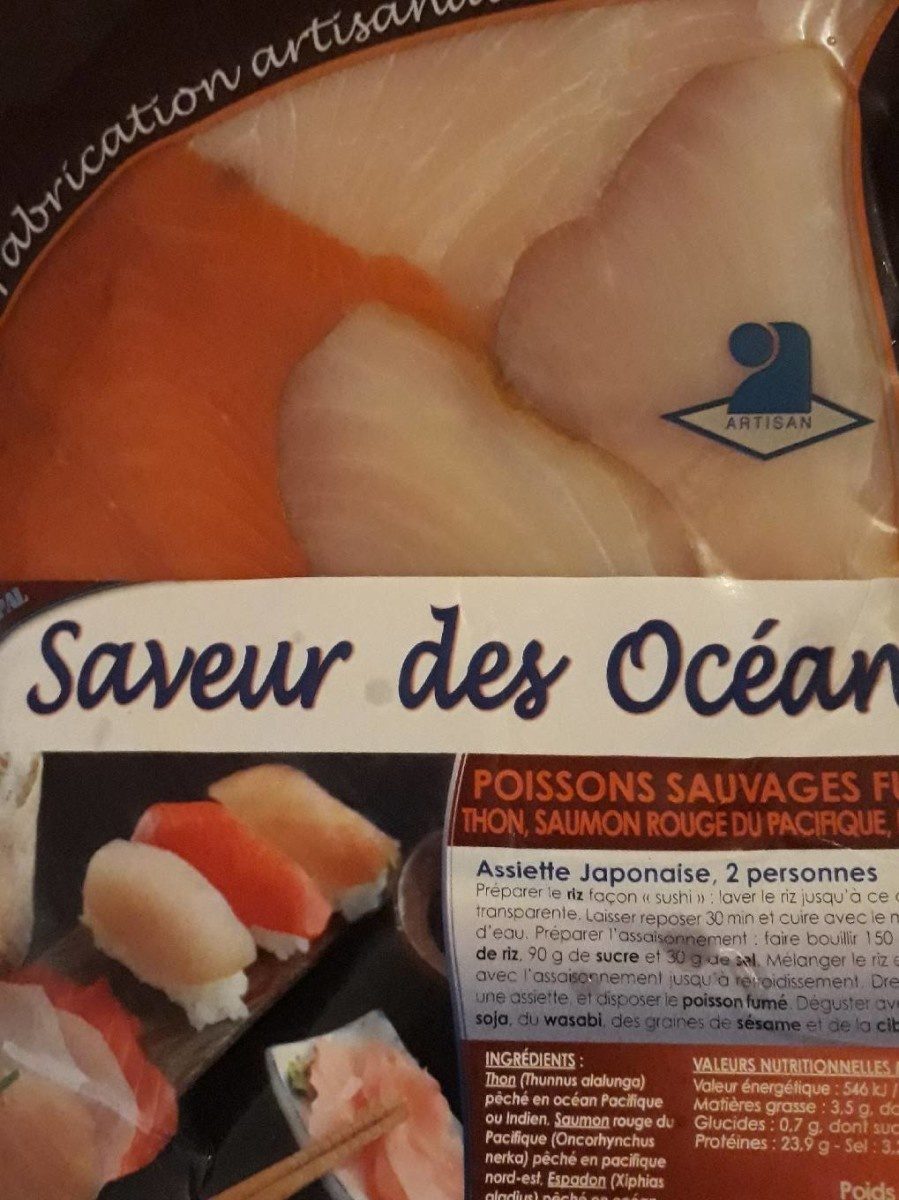 Poissons sauvages fumés - Product - fr