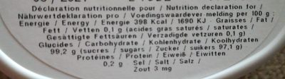 Boite ovale gingembre bio - Ingredientes - fr
