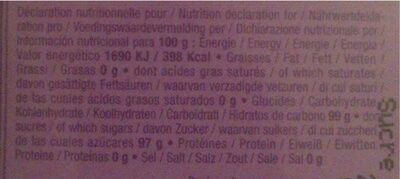 Etui 40g violette - Información nutricional - fr