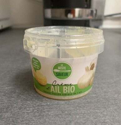Crème d’ail bio - Product - fr