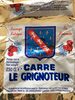 Fromage au lait pasteurise Carre LE GRIGNOTEUR, 50%MG - Product