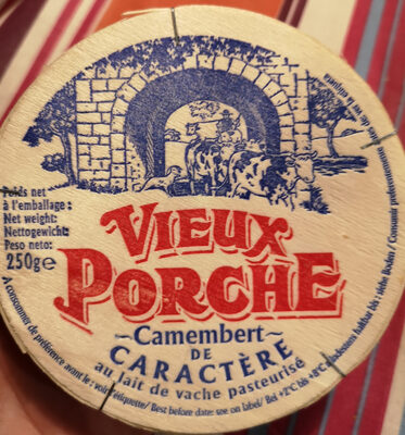 Camembert caractère Vieux Porche - Produit