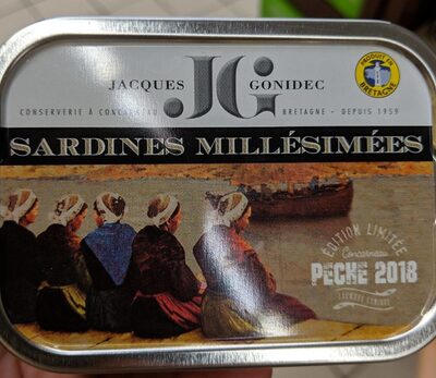 Sardines millésimées - Produit