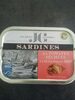 Sardines aux tomates séchées à l'huile d ' olive bio - نتاج