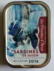 Sardines de saison à l' huile d'olive vierge extra Millésimées - Produit