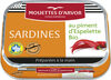 Sardines au piment d'Espelette bio - 产品