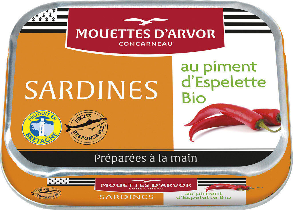 Sardines au piment d'Espelette bio - Instruction de recyclage et/ou informations d'emballage
