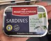 Sardines à l'huile d'olive bio vierge extra - نتاج