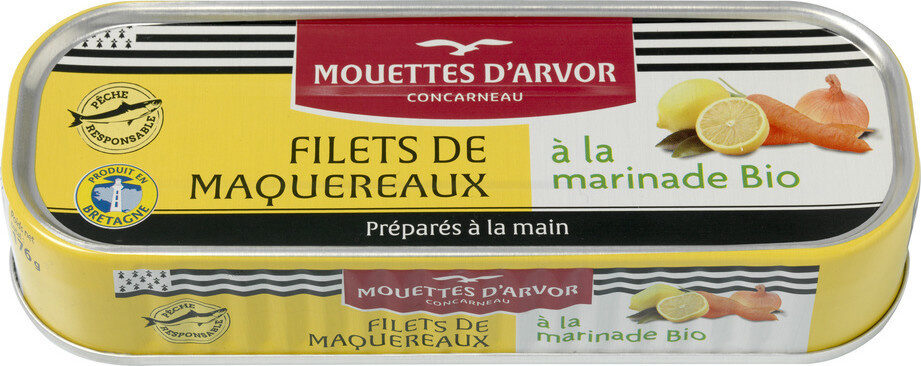 Filets de maquereaux à la marinade bio - Recycling instructions and/or packaging information - fr