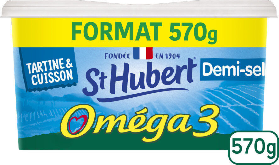 St hubert omega 3 570g demi-sel - Produkt - fr