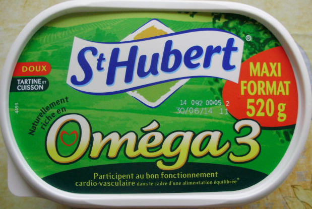 St Hubert Oméga 3 (Doux, Tartine et Cuisson), (54 % MG) Maxi Format - Produkt - fr