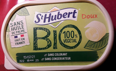 St Hubert Doux Bio 100 % végétal - Produit