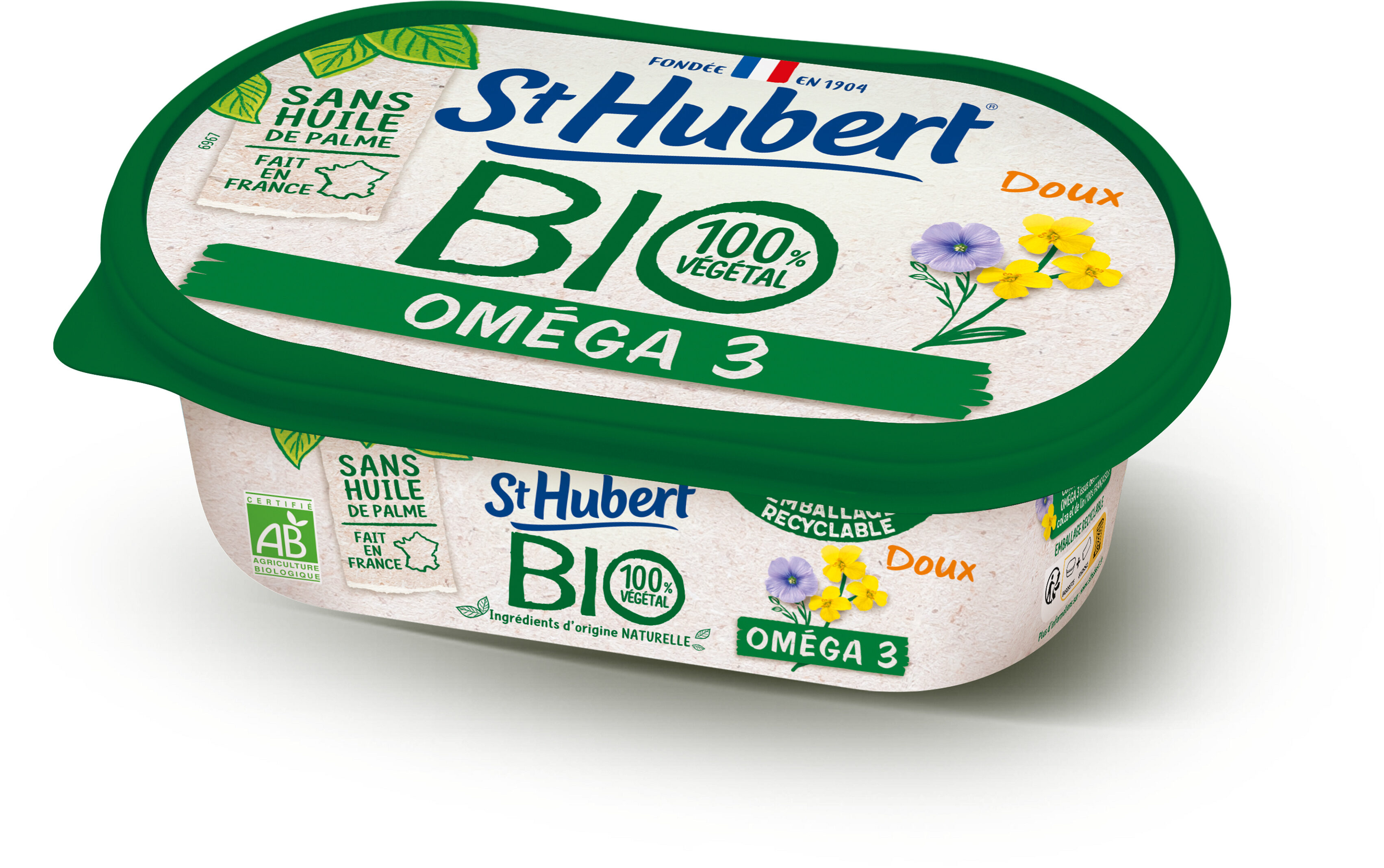 St hubert bio omega 3 230 g doux sans hdp - Product - fr
