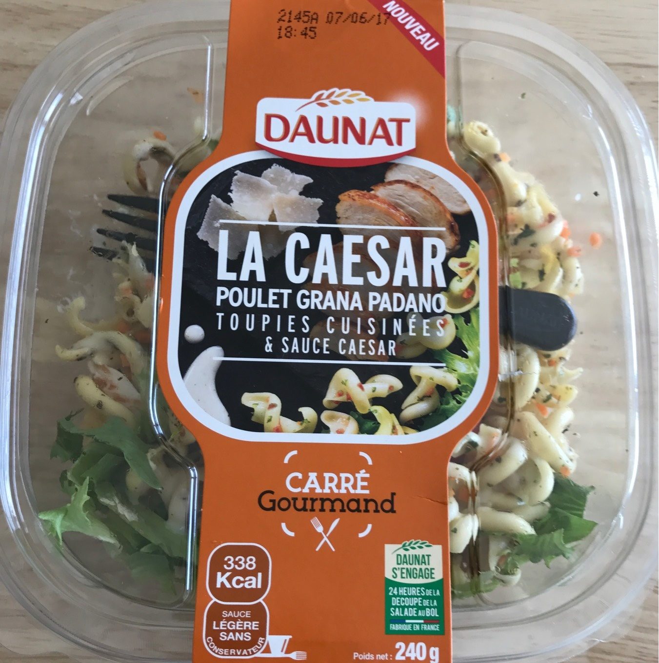 La Caesar - Poulet Grana Padano toupies cuisinées & sauce caesar - Prodotto - fr