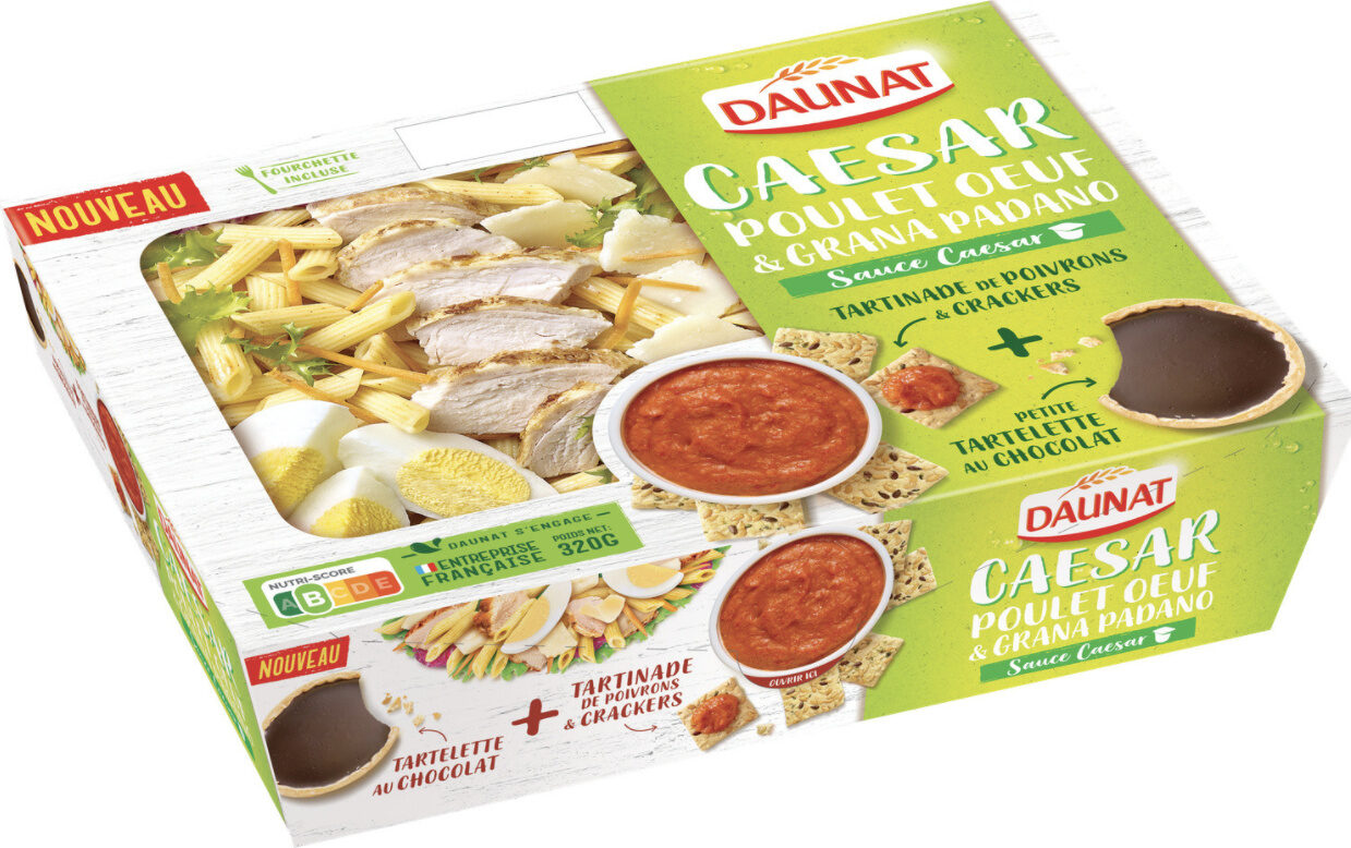 Caesar poulet oeuf & grana padano - Product - fr