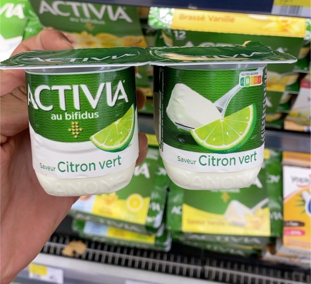Activia citron vert - Product - fr