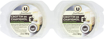 Crottin de Chavignol au lait cru AOP - Product - fr