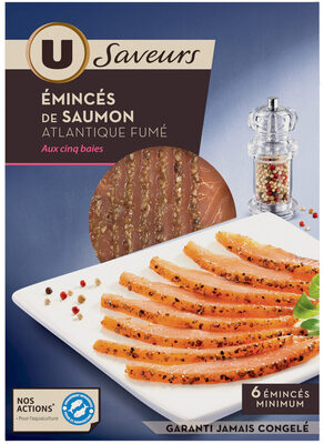 Emincés de saumon aux 5 baies - Product - fr