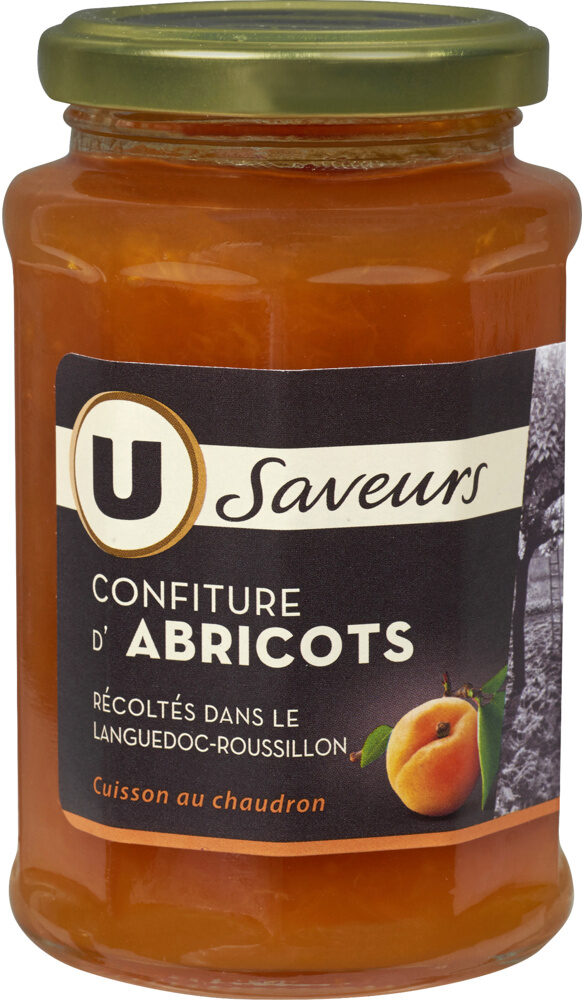 Confiture d'abricots récoltés dans le Languedoc-Roussillon Saveurs - Produit