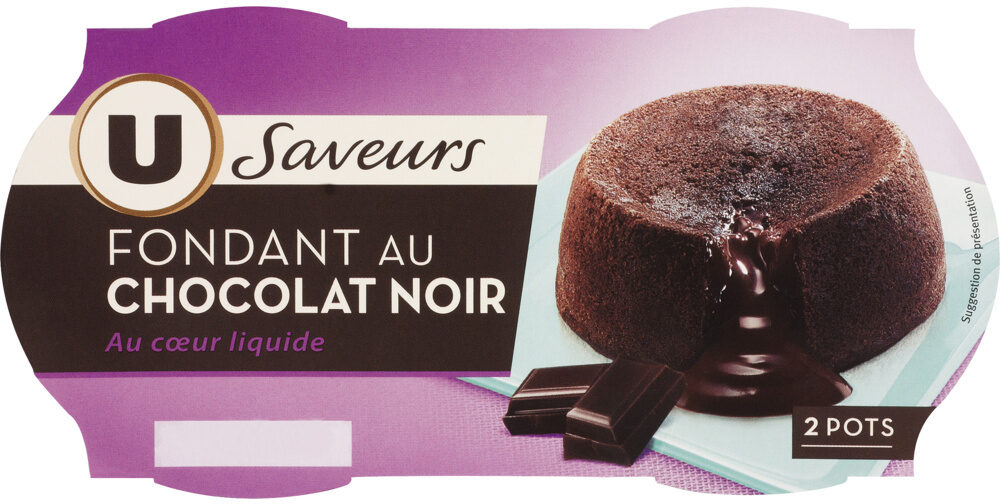 Fondant au chocolat noir - نتاج - fr