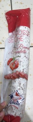 Saucisse sèche au piment d'epelette - Product - fr