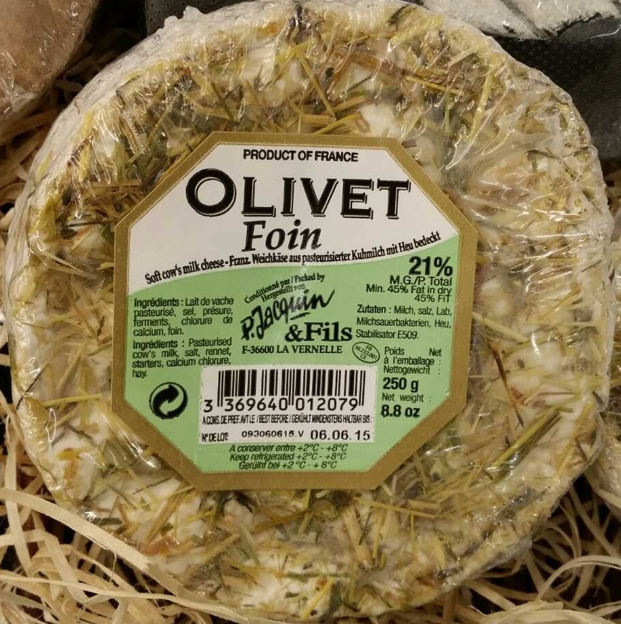 Fromage Olivet au foin - Produit