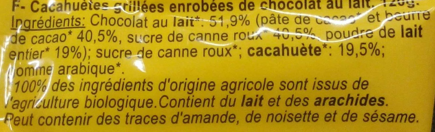 Les Drôles de Cacahuètes - Ingredients - fr
