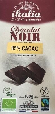 Tablette Chocolat Noir 85% - Product - fr