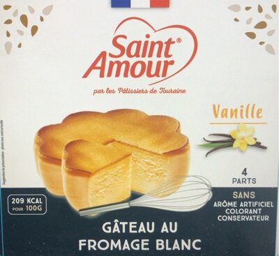 Gâteau au fromage blanc à la vanille - Product - fr
