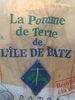 La pomme de terre de l'île de Batz - Product