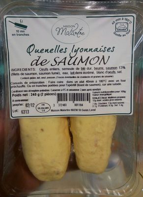 Quenelles lyonnaises de saumon - Product - fr