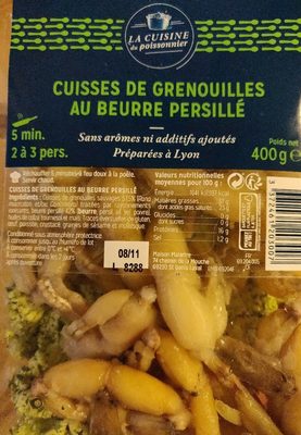 Cuisses de grenouilles au beurre persillé - Product - fr