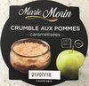 CRUMBLE aux pommes caramélisées - Produit