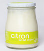 Yaourt au lait citron - Product