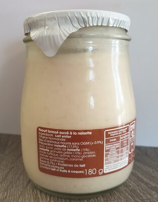 Yaourt au lait du jour noisette - Ingredients