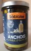 Anchois a l l'huile d'olive Bio - Produit