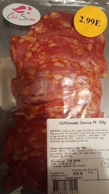 Chiffonnade Chorizo - Product - fr
