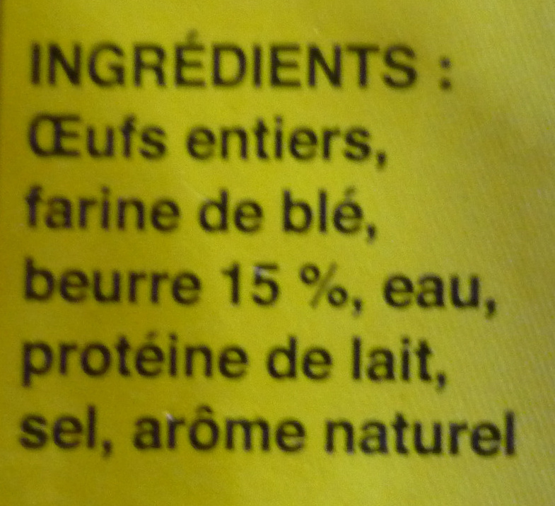 La Quenelle Lyonnaise - Ingredients - fr