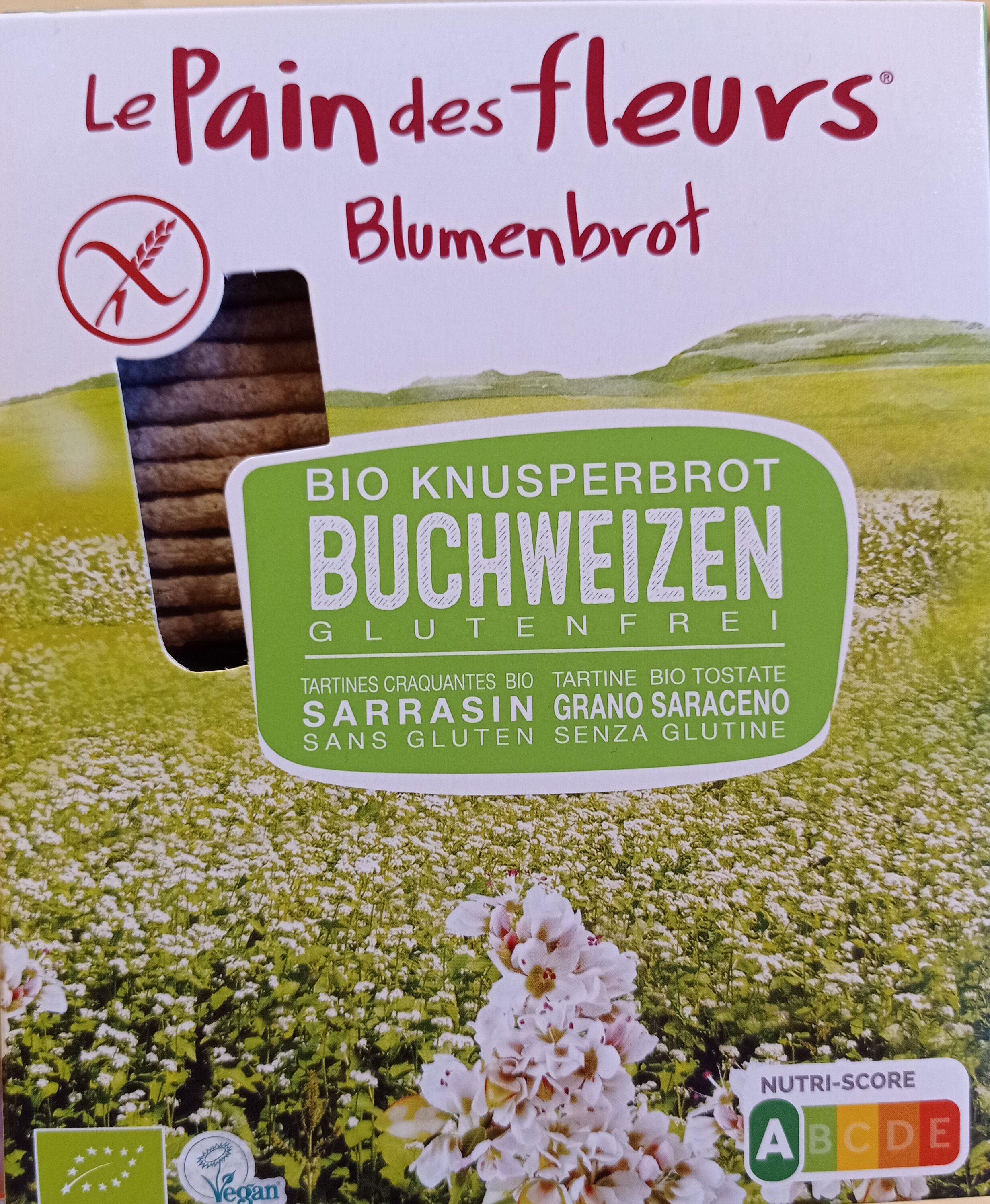 Knusperbrot Buchweizen - Produkt - de