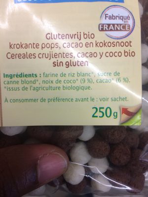 BI'POPS - Ingredientes - fr