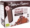 Tartines craquantes bio cacao - Producto