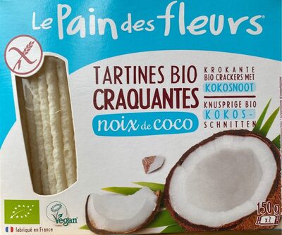 Tartines bio craquante au noix de Coco - Produkt - fr