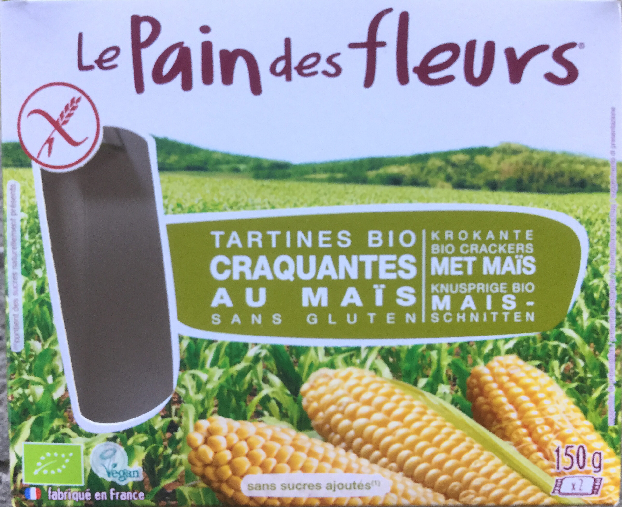 Tartines craquantes bio au maïs - Product - fr