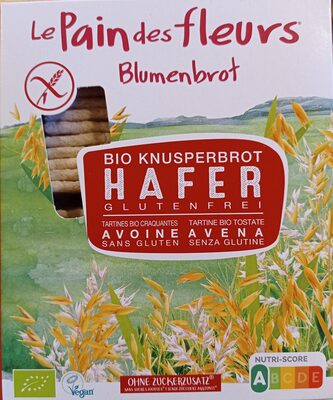Bio-Knusperbrot Hafer, glutenfrei - Produkt