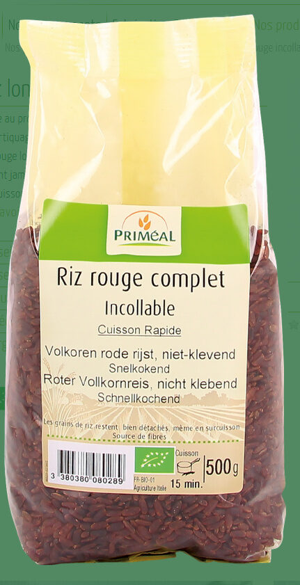 Riz rouge complet incollable - Producto - fr