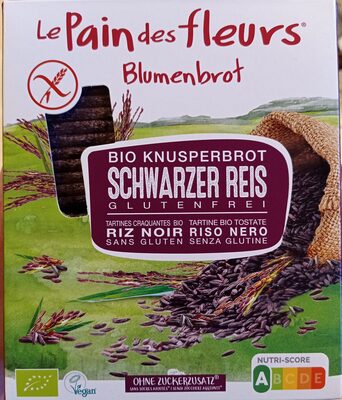 Knusperbrot Schwarzer Reis - Produkt